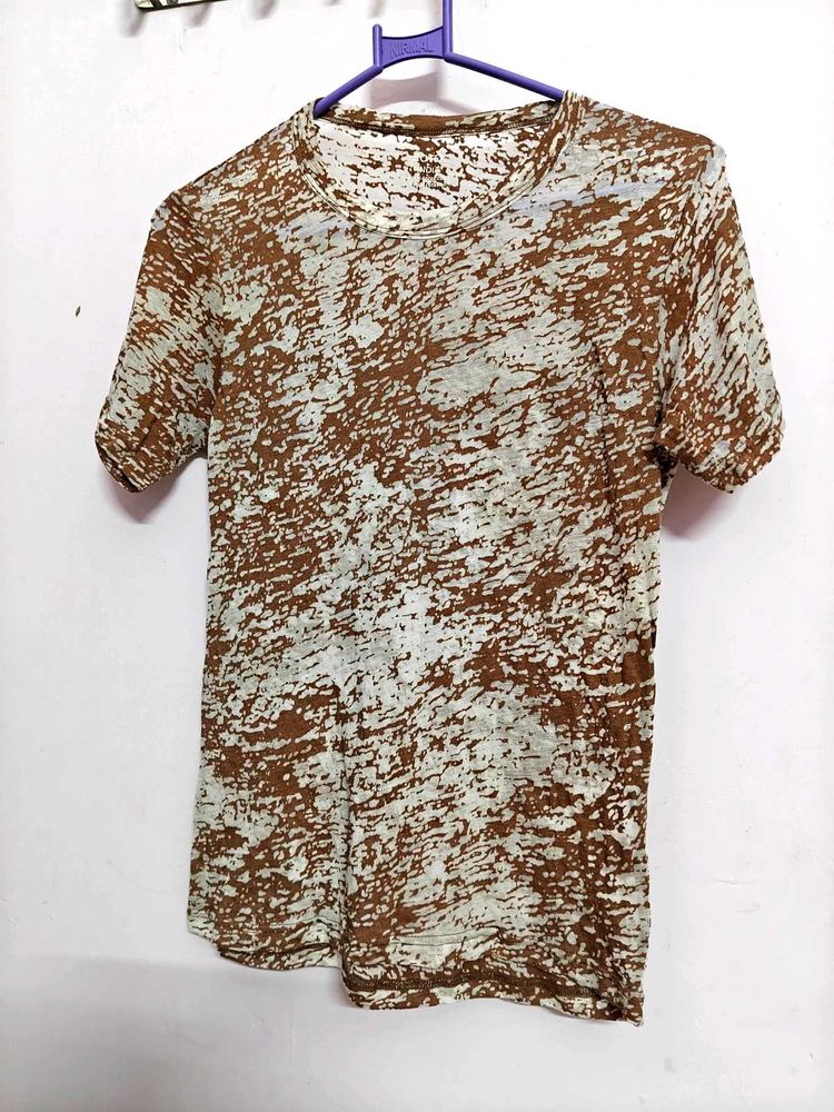 Abstract Print Tee