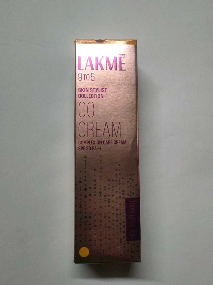 Lakme 9 to 5 CC Cream – Honey Shade | SPF 30 PA++