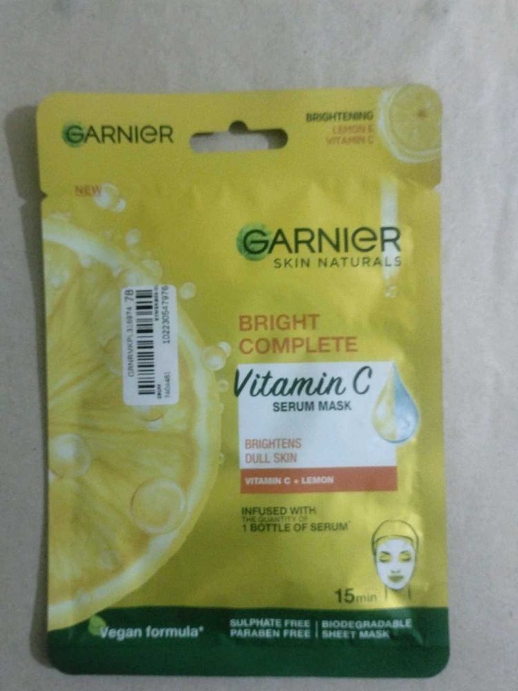 vitamin c serum mask