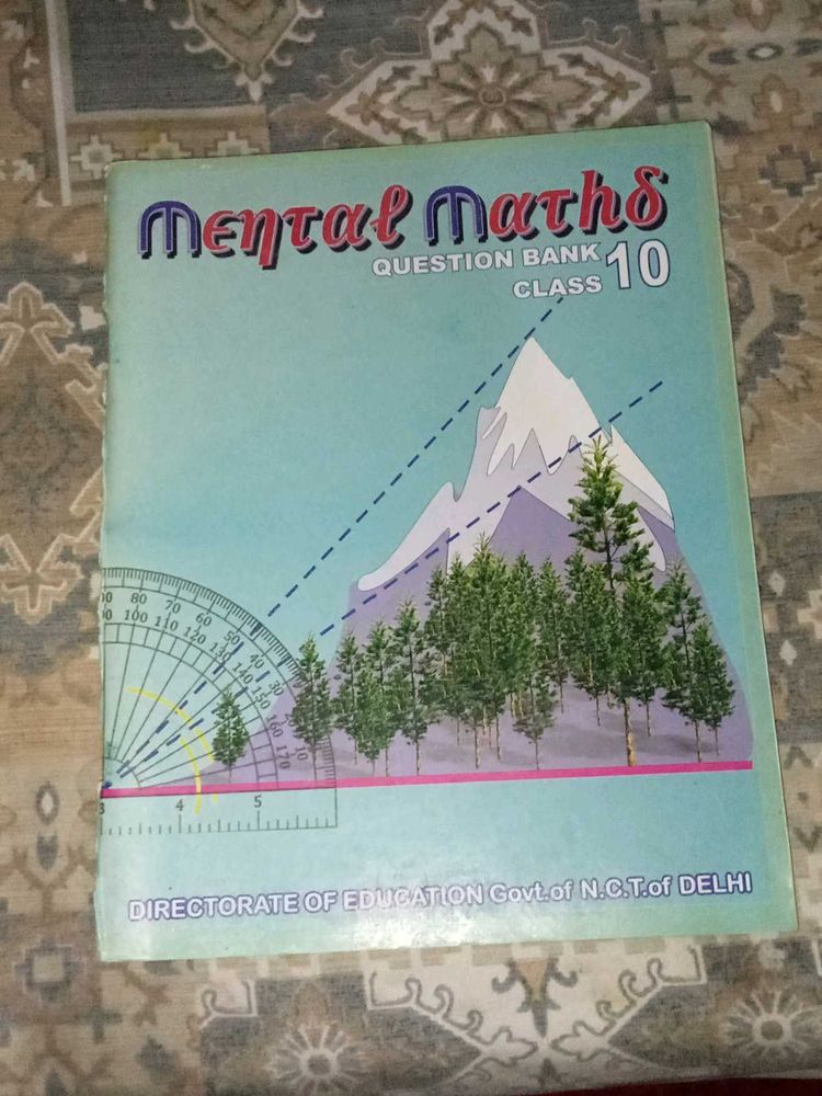 Mental Mathmatics Question Book Class 10th