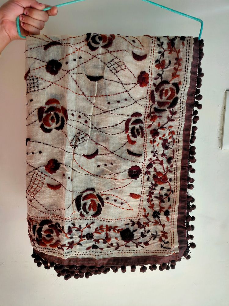 Embroided Dupatta