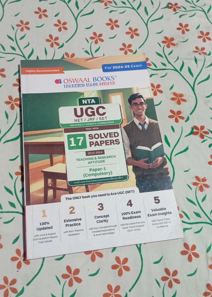 Oswaal Ugc Net Jrf PYQs Paper 1