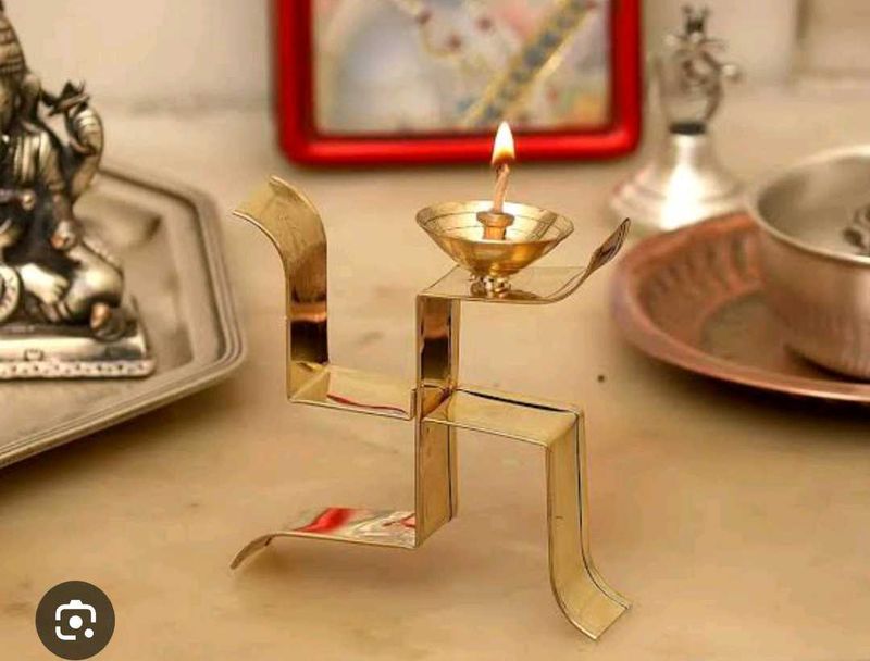 Swastik Diya