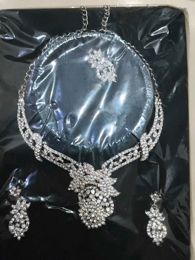 Rhinestone Jewelry Set
