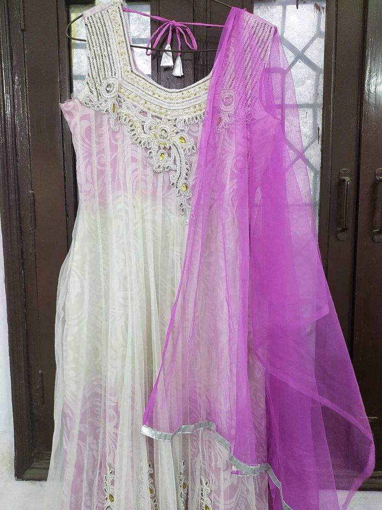 Ethnic Suit With Dupatta