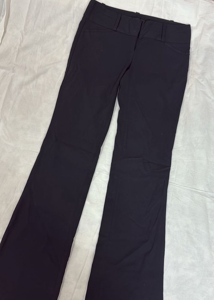 Bootcut Black Trousers