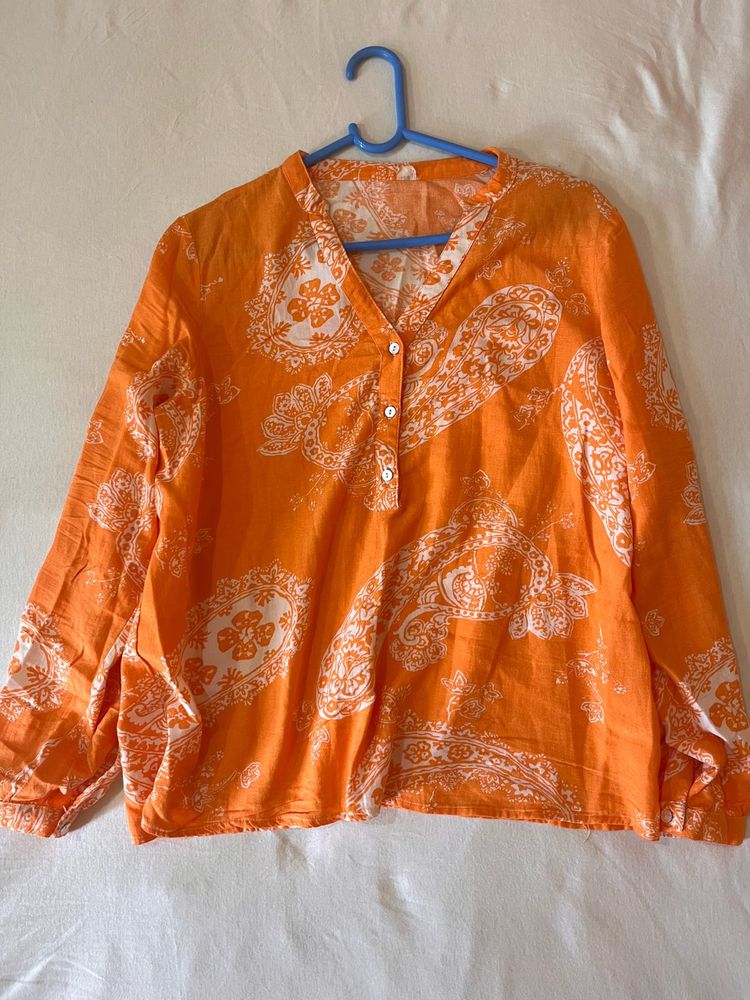 Yellow Casual Shirt Summer Vibe