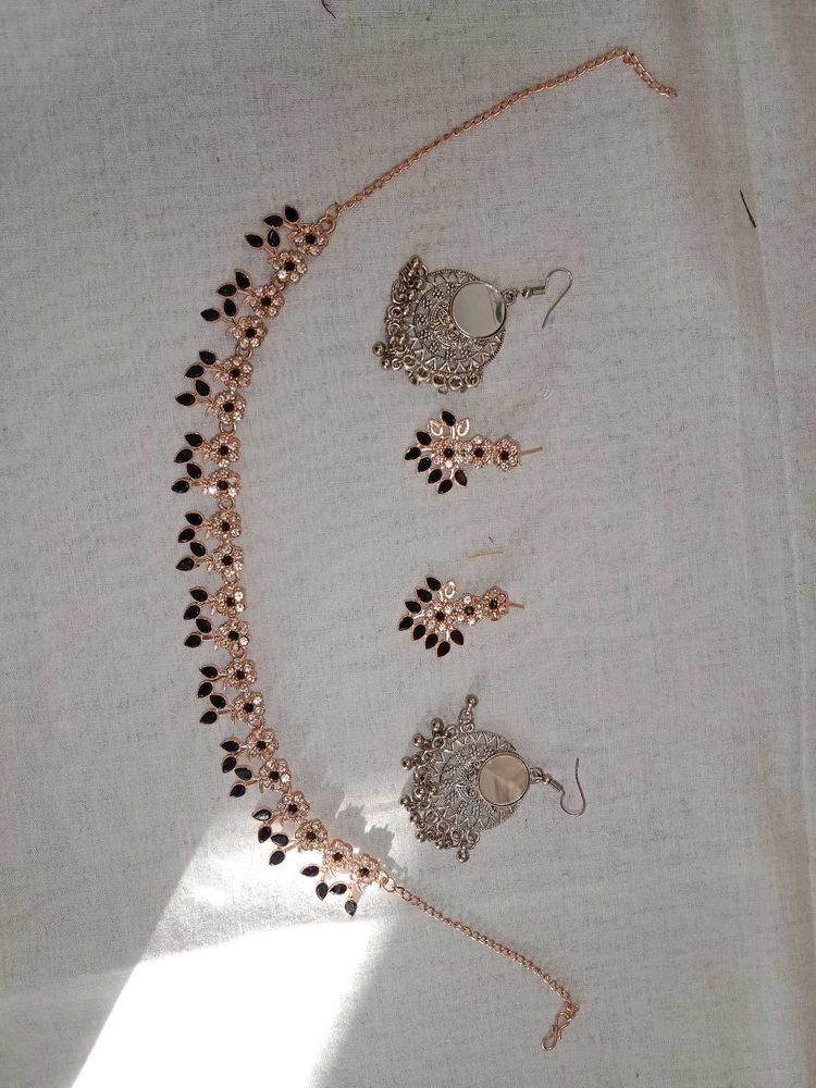 Elegant Necklace &amp; Earring Set