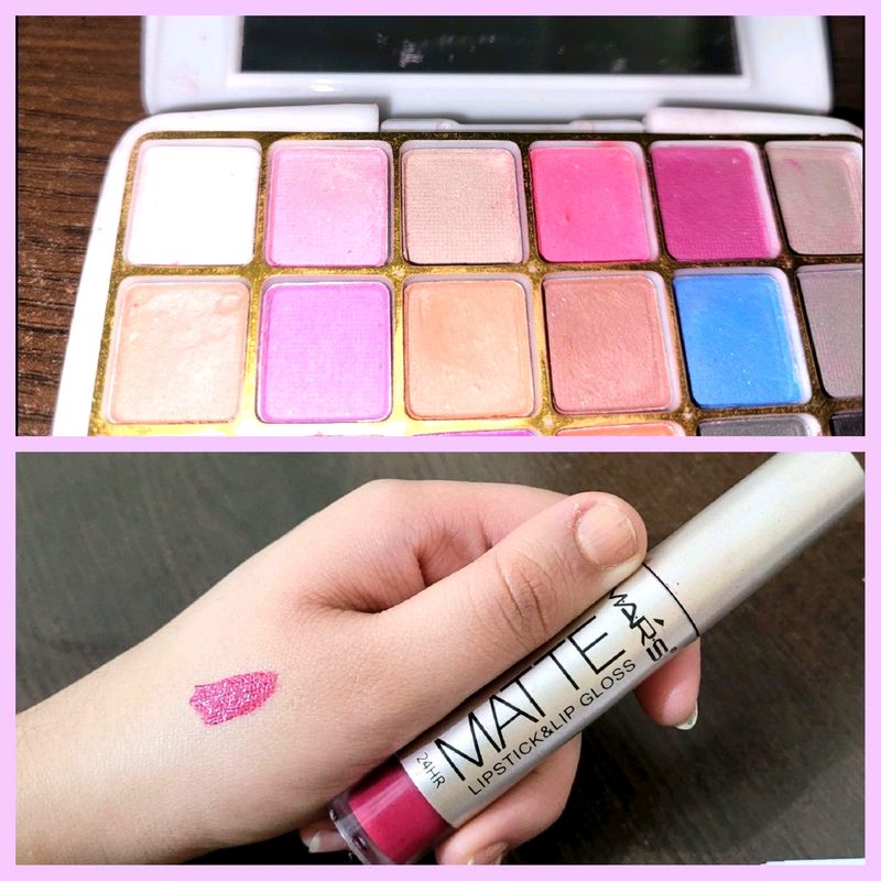 Mars Liquid Matte + Hilary Rhoda Eyeshadow