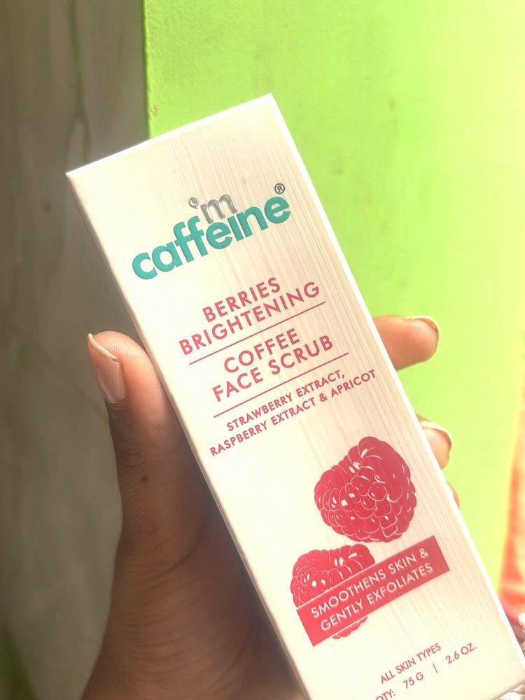 Caffeine Berries Coffee Face Scrub