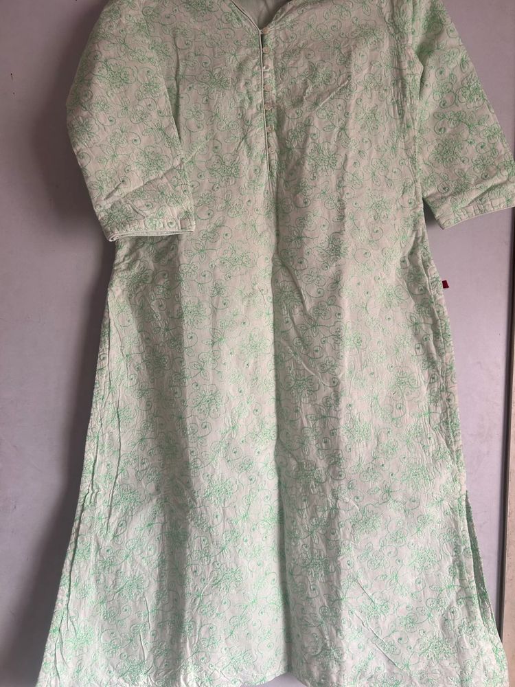 Biba Chikankari Kurta