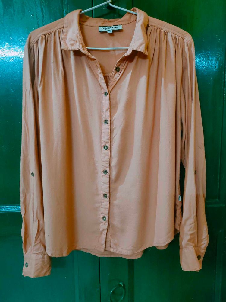 Roadster Women Coral Colour Shirt
