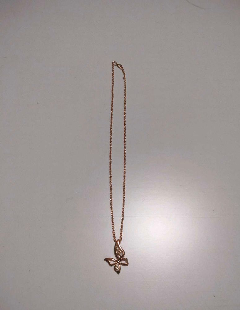 Butterfly Pendant Necklace