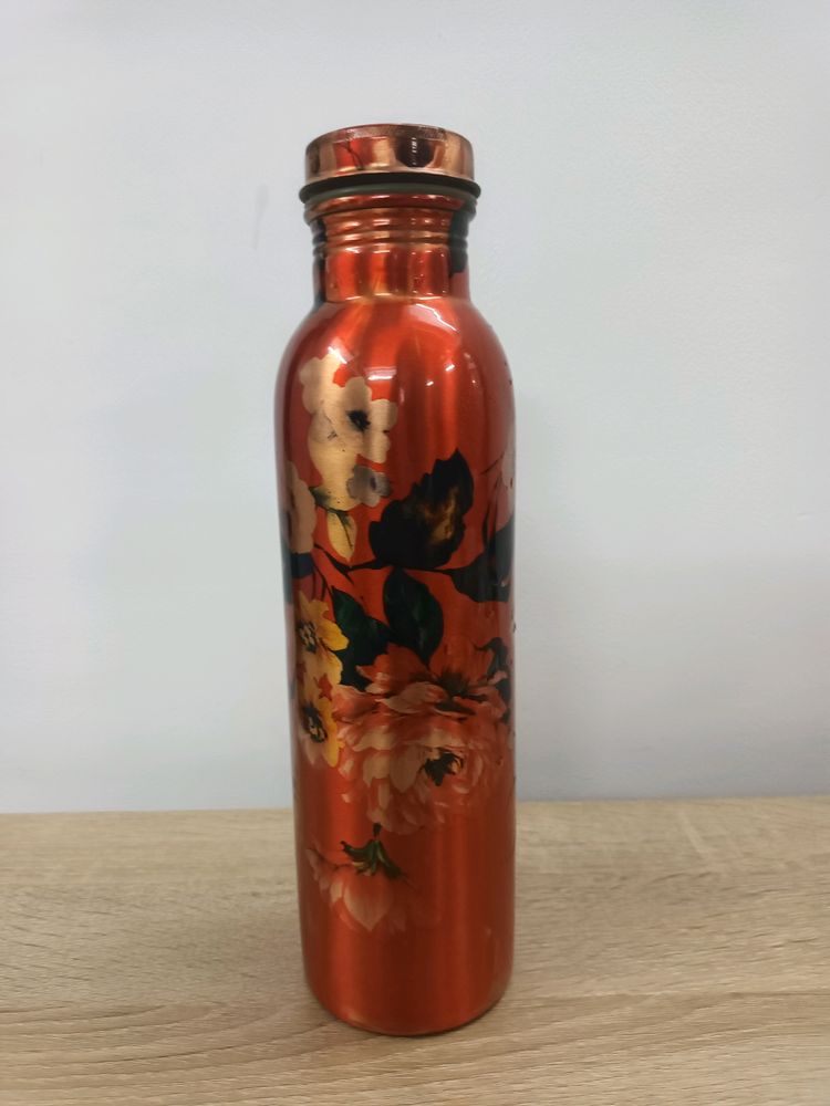 COPPER bottle 1 Litre For OFFICE OR HOME