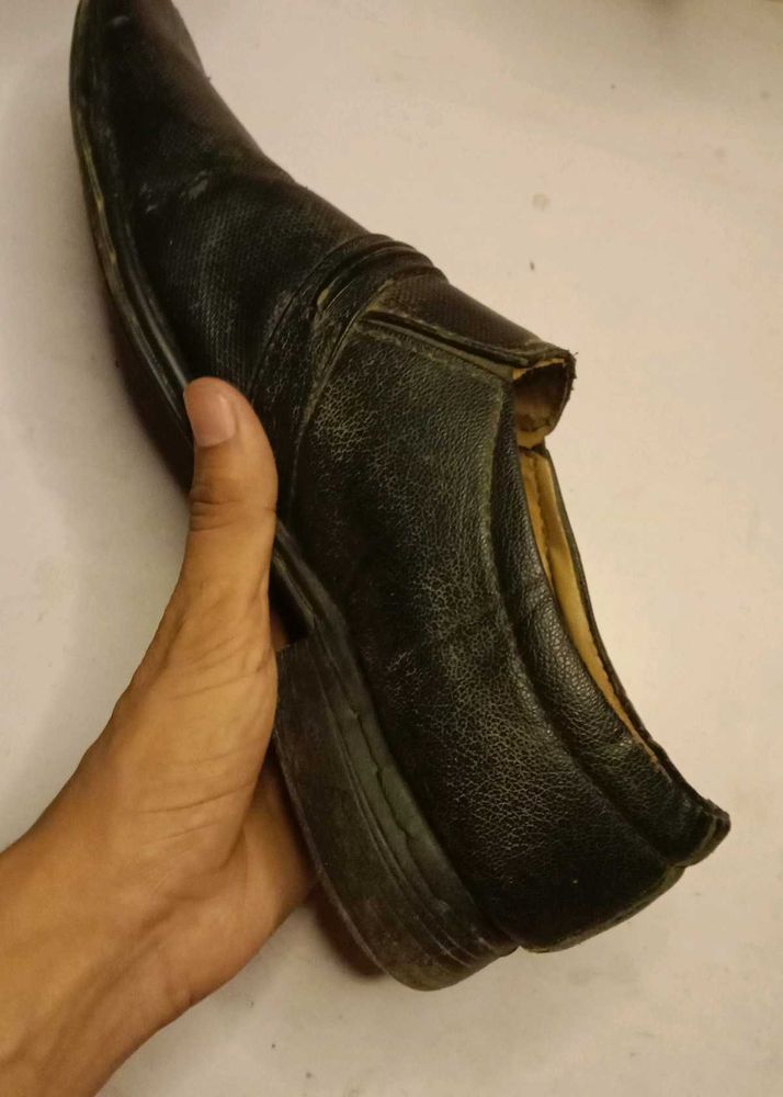 Formal Black Fancy Shoes / Loafers For Men