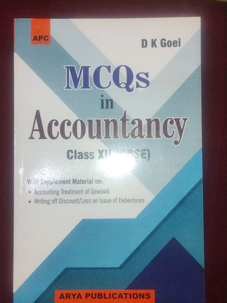 Class 12 th MCQ Accountancy Book