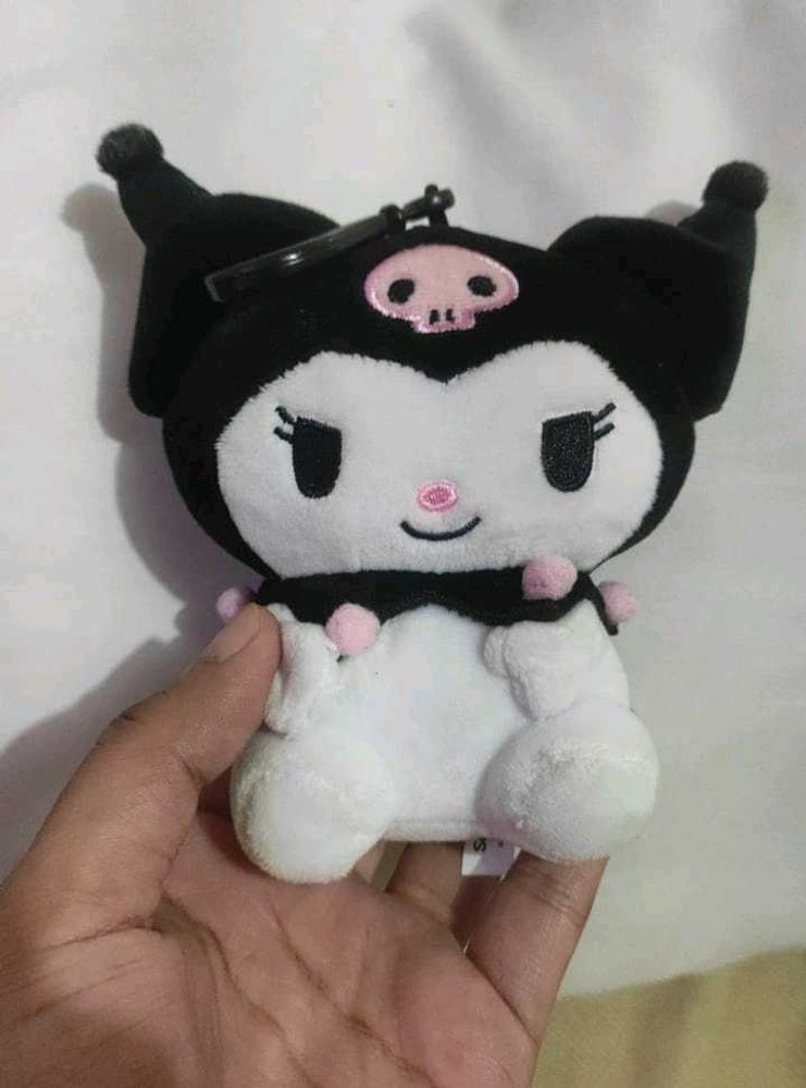 Kuromi Plush Keychain