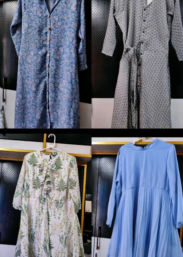 4 Different Style Midi Dresses