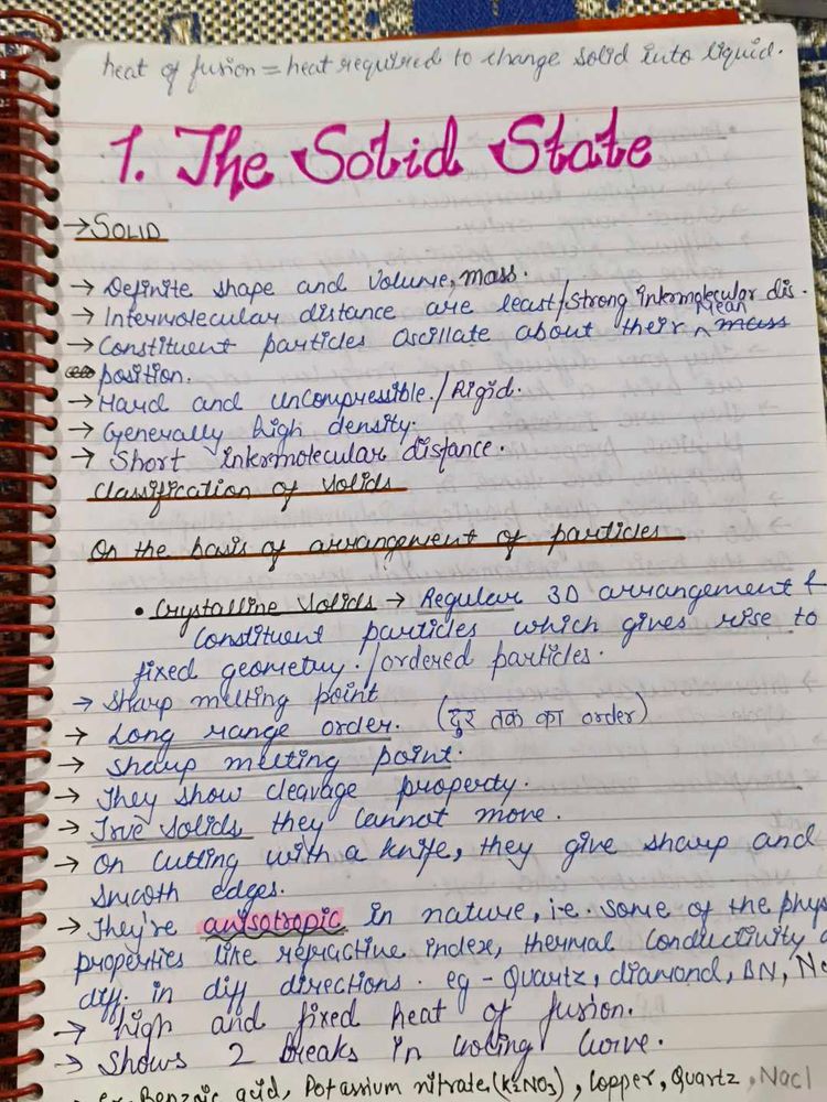 12th Chemistry Notes.