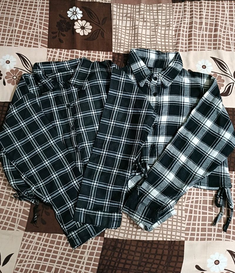 Combo Of 2 Crop Shirts 🎉