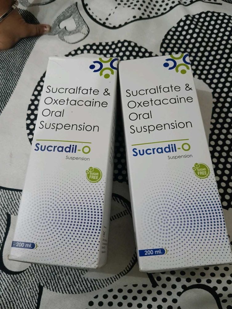 Sucradil Syrup For Gas And Acidity