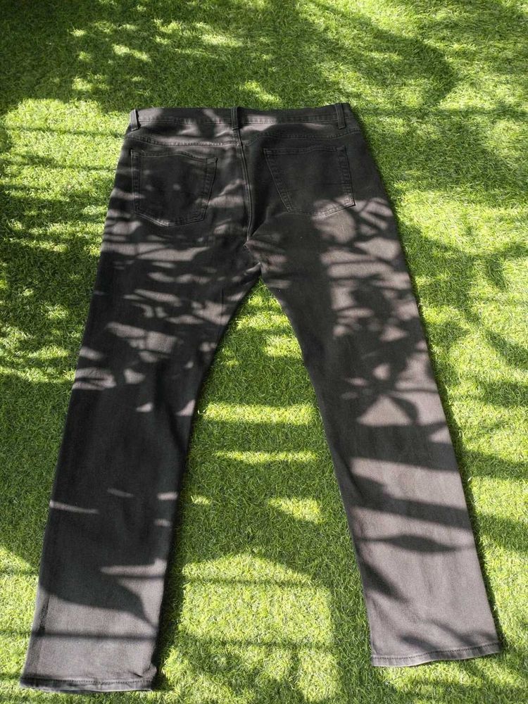 Charcoal Black Denim Jeans