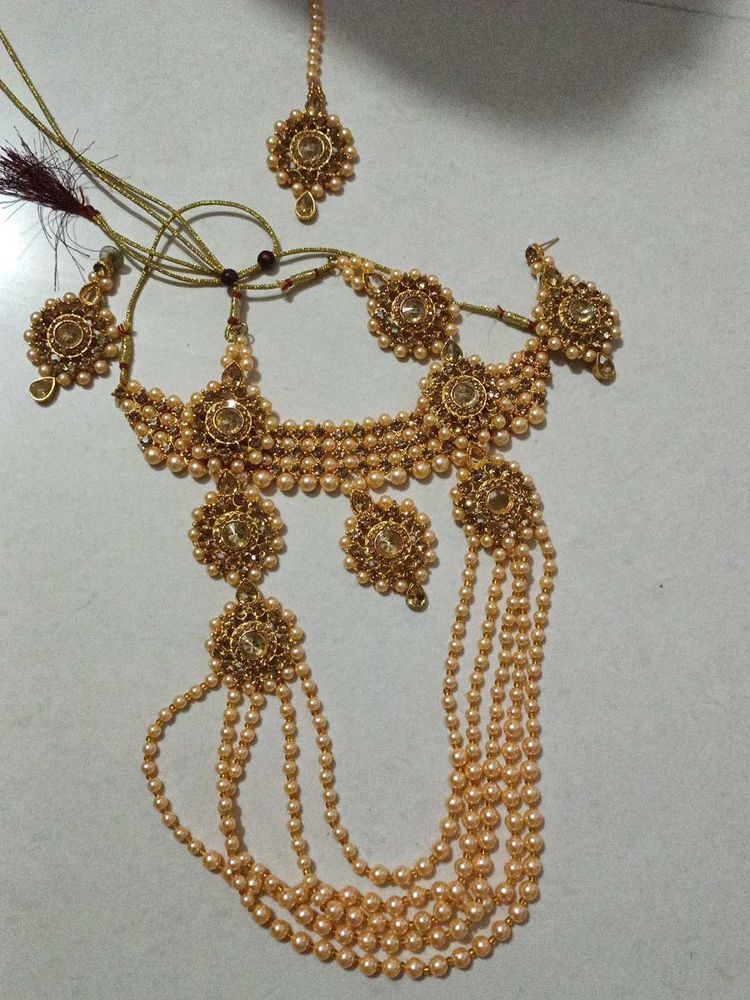 New Gold Jewellery Set