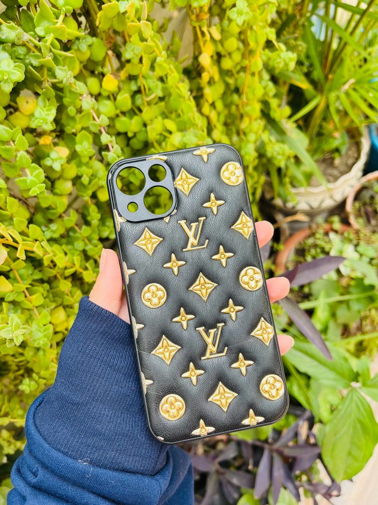 Black LV iPhone 13 Case Cover