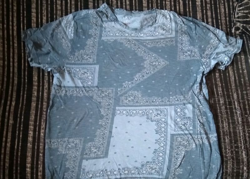 Cool Tshirt Bandana Printed
