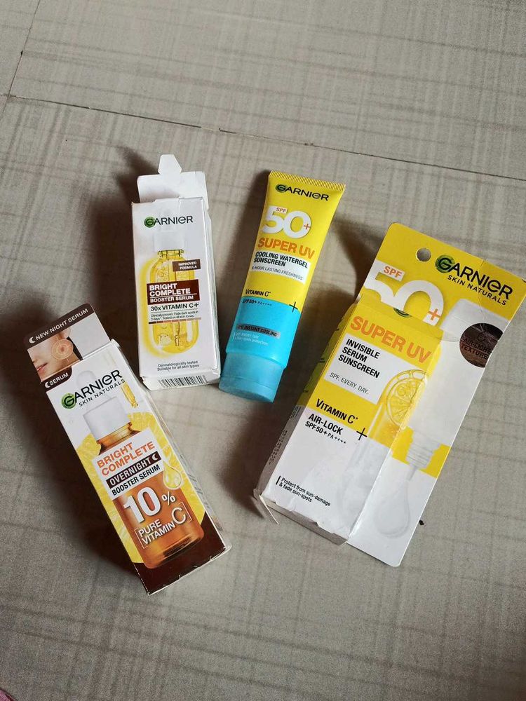 Garnier Bright Complete range
