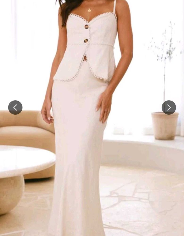 White Two-Piece Set