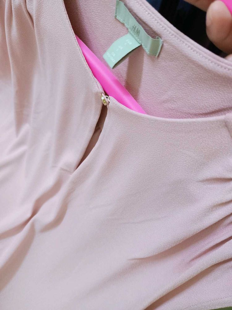 🌸Baby Pink Sleeveless Dress💞