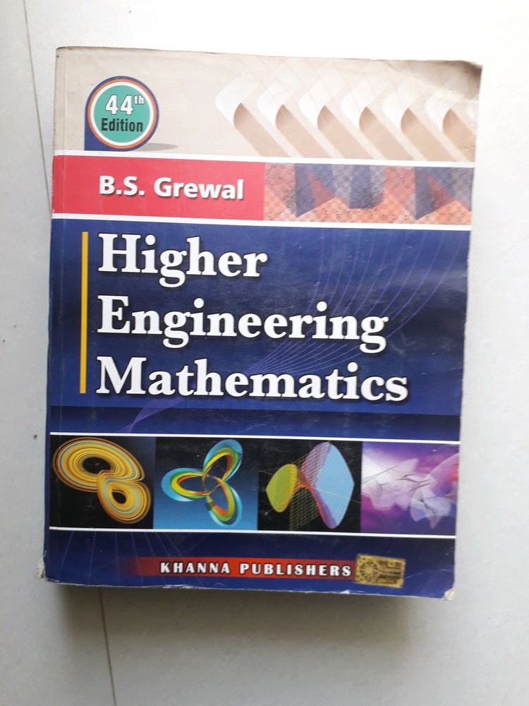 Higher Engineering Mathematics B.S. GREWAL , Best Book For M1, M2, M3 &amp; M4 Syllabus In One Book
