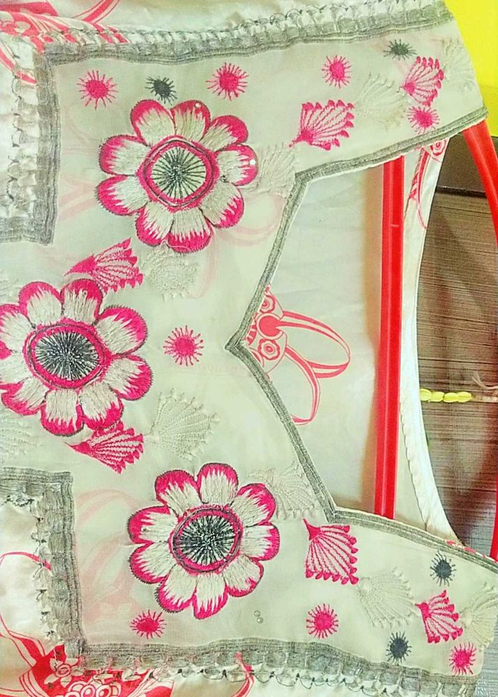 Floral Embroidered Top