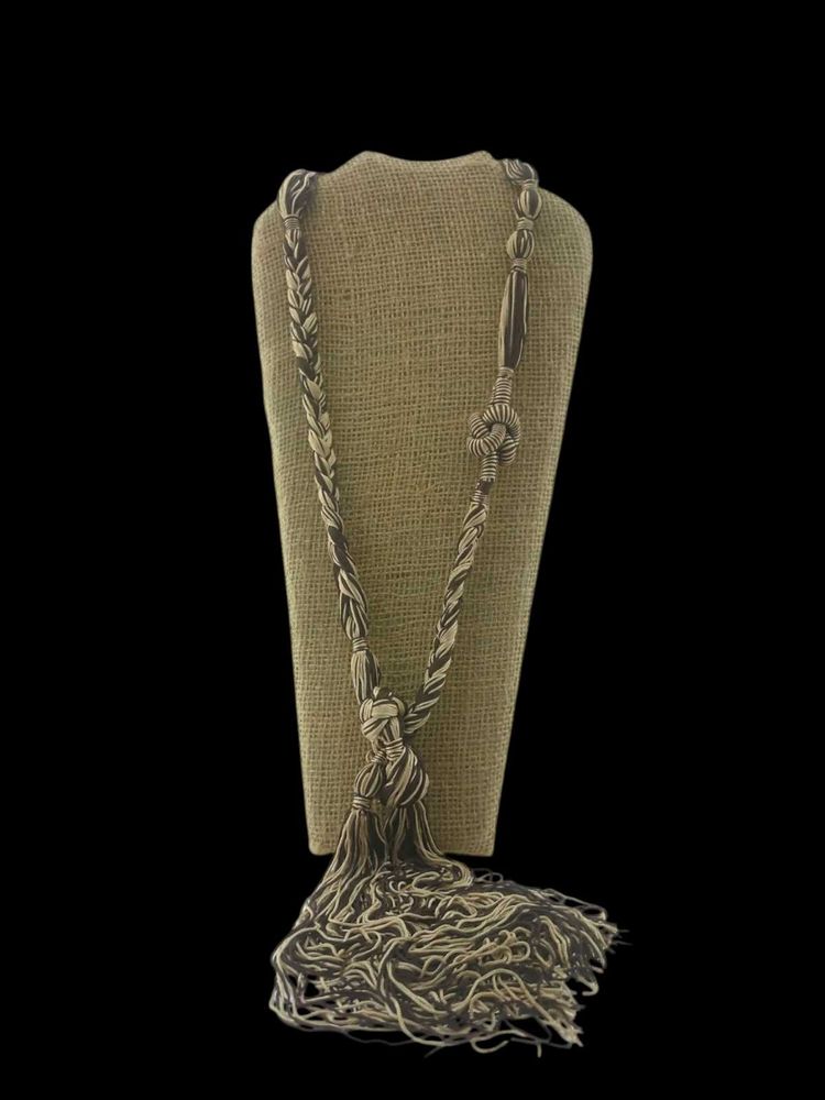 Beautiful Handmade Textile Necklace