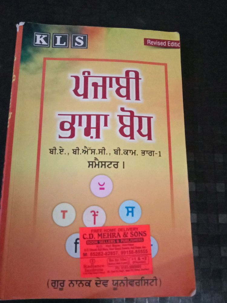 Punjabi Grammer Book