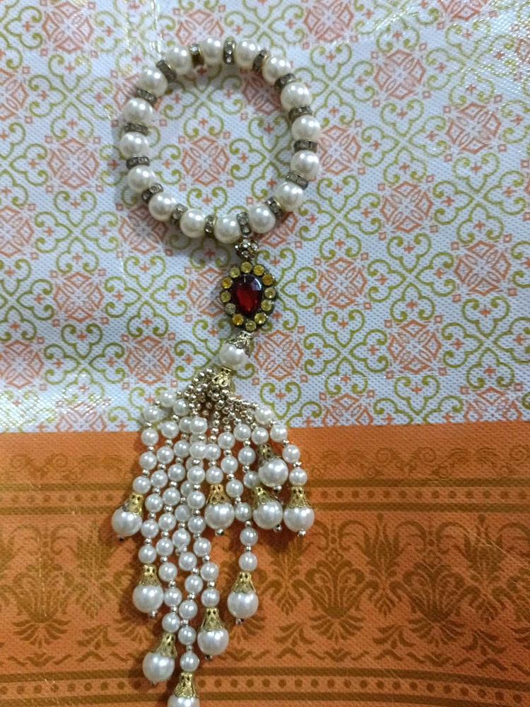 Pearl Beaded Bangle