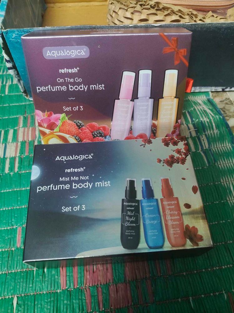 Aqualogica Body Mist Set of 3