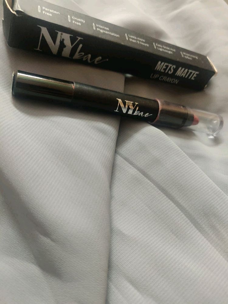 NYbae Matte Lip Crayon (Shade- Aced It)