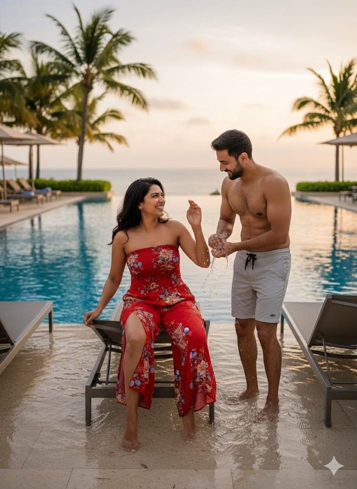 🌴Resort-Ready Red Floral Jumpsuit! ✨