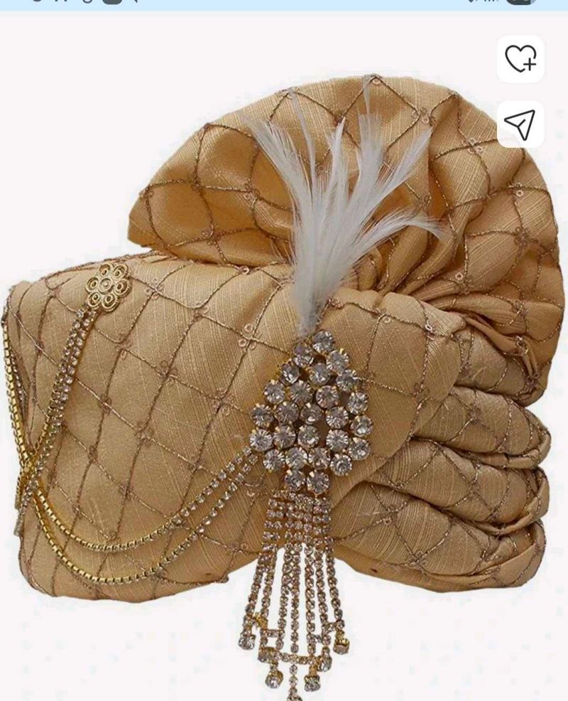 Elegant Wedding Turban
