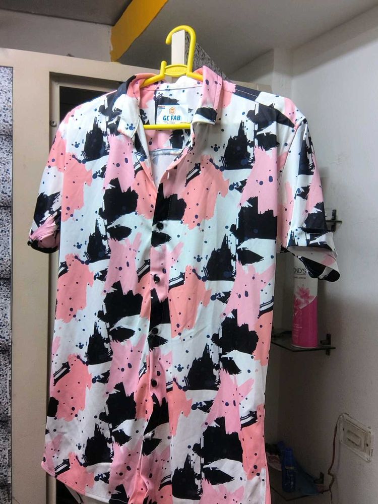 Abstract Print Shirt