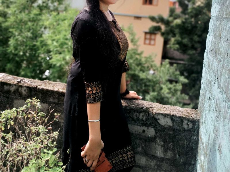 black kurti 🖤