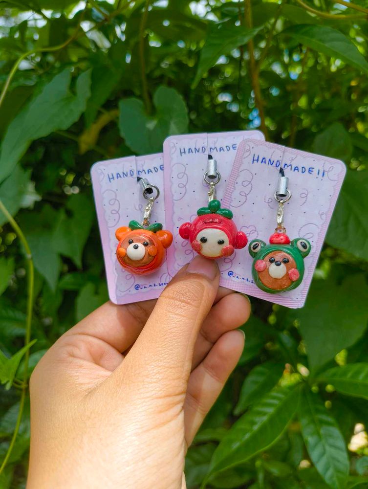Handmade Clay Small Phone Charms