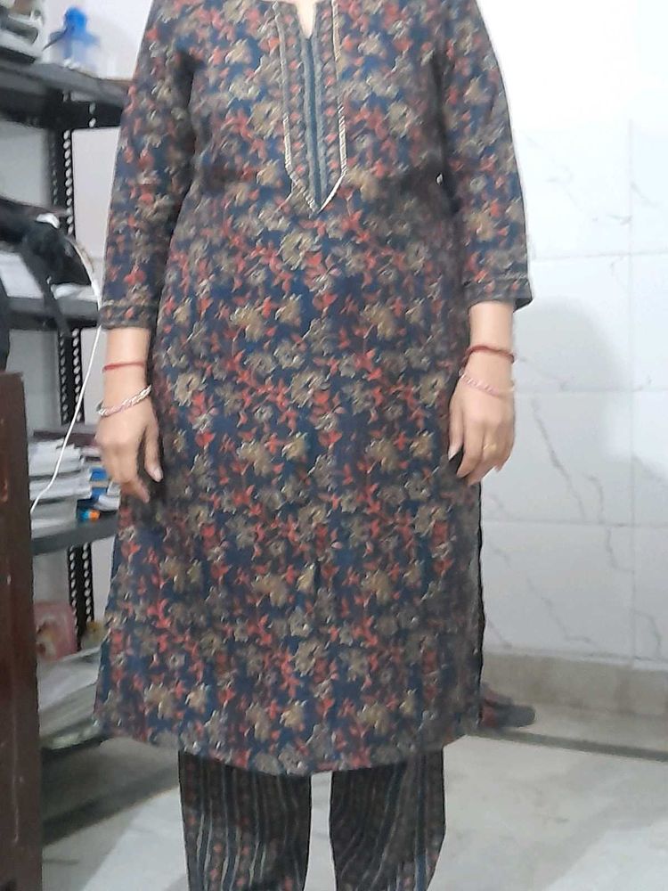 dark blue kurta