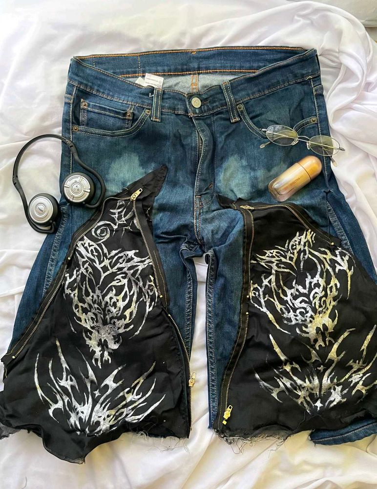 Gothic Y2k Jorts