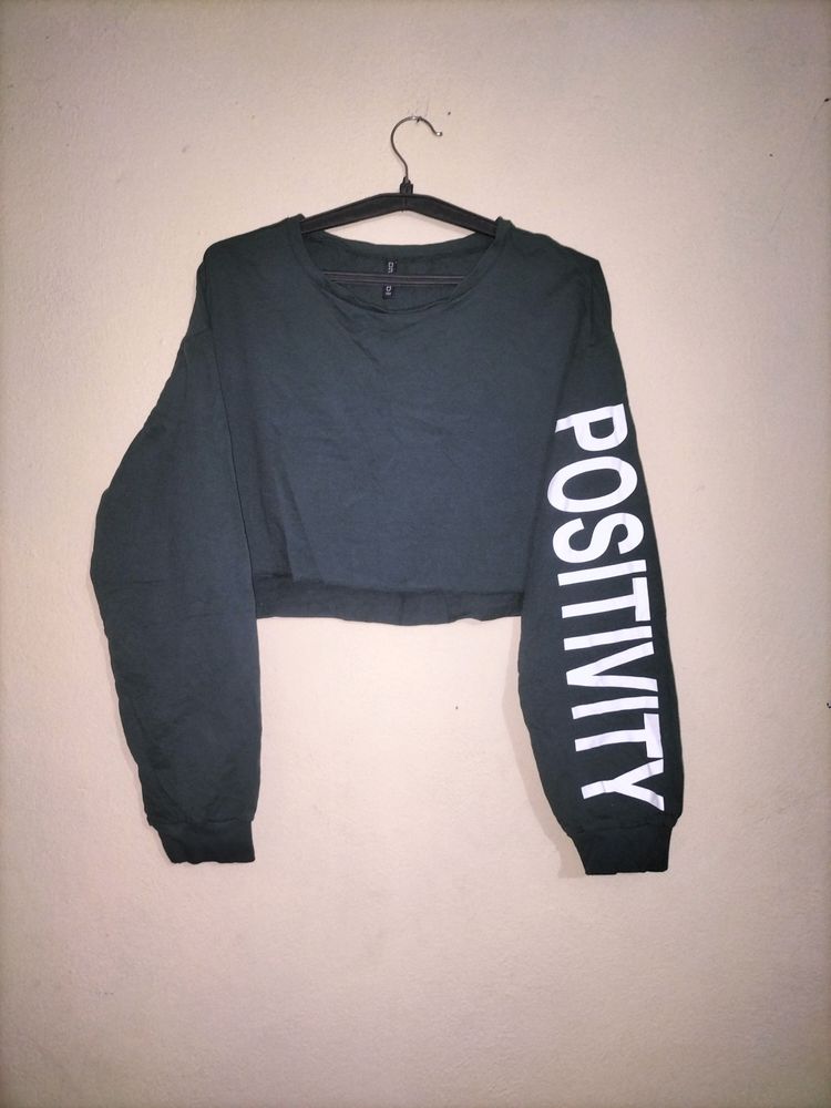 H&amp;M Crop Sweatshirt