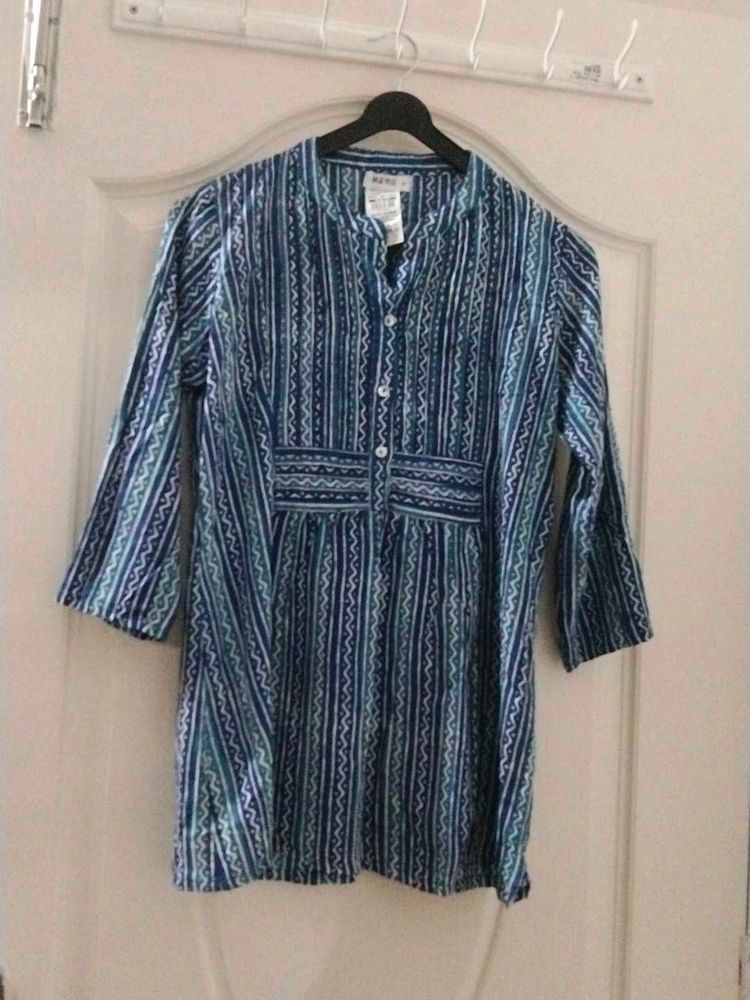 Striped 3/4 Sleeve Top