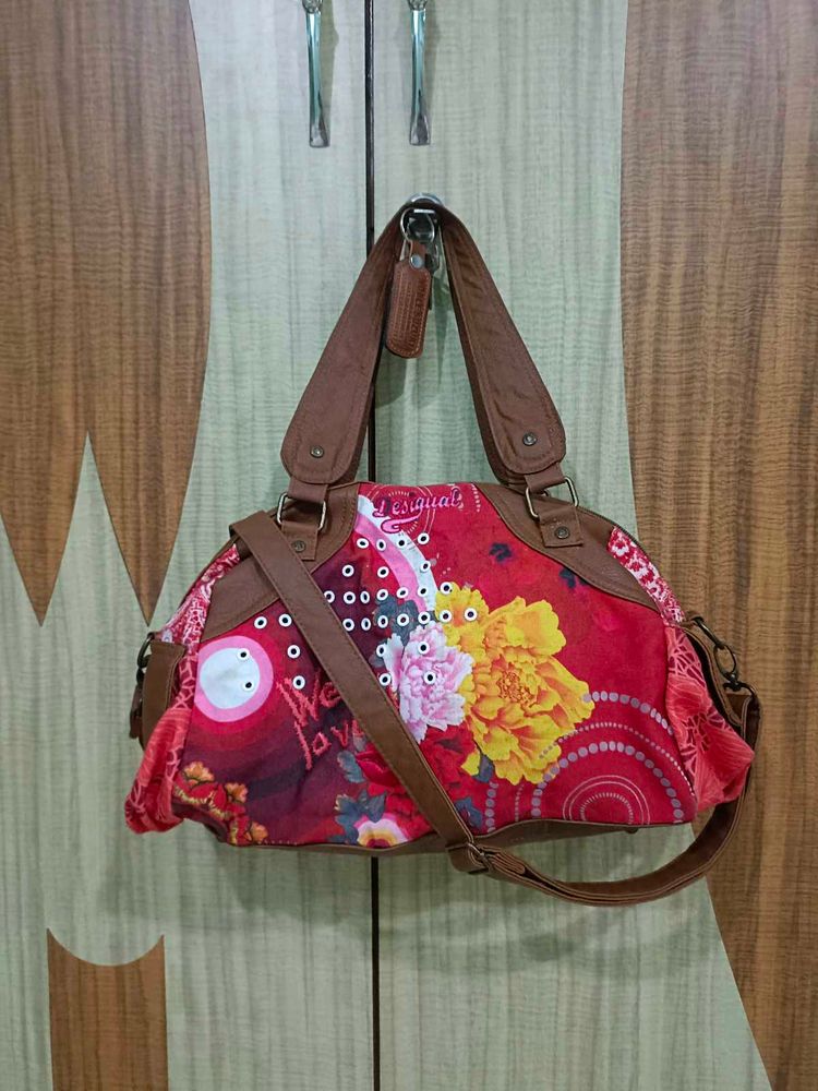 Desigual Floral Handbag
