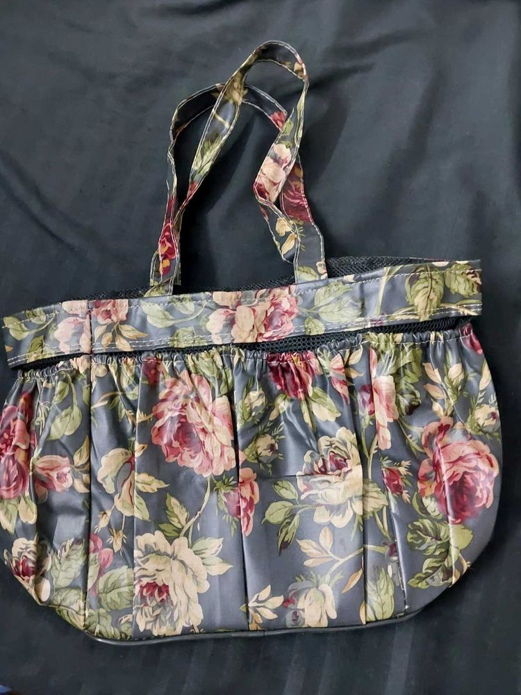 Floral Picnic Bag